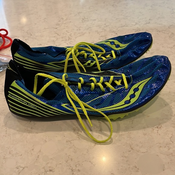 SAUCONY ENDORPHIN MD4 MENS TRACK SHOES - Picture 5 of 8